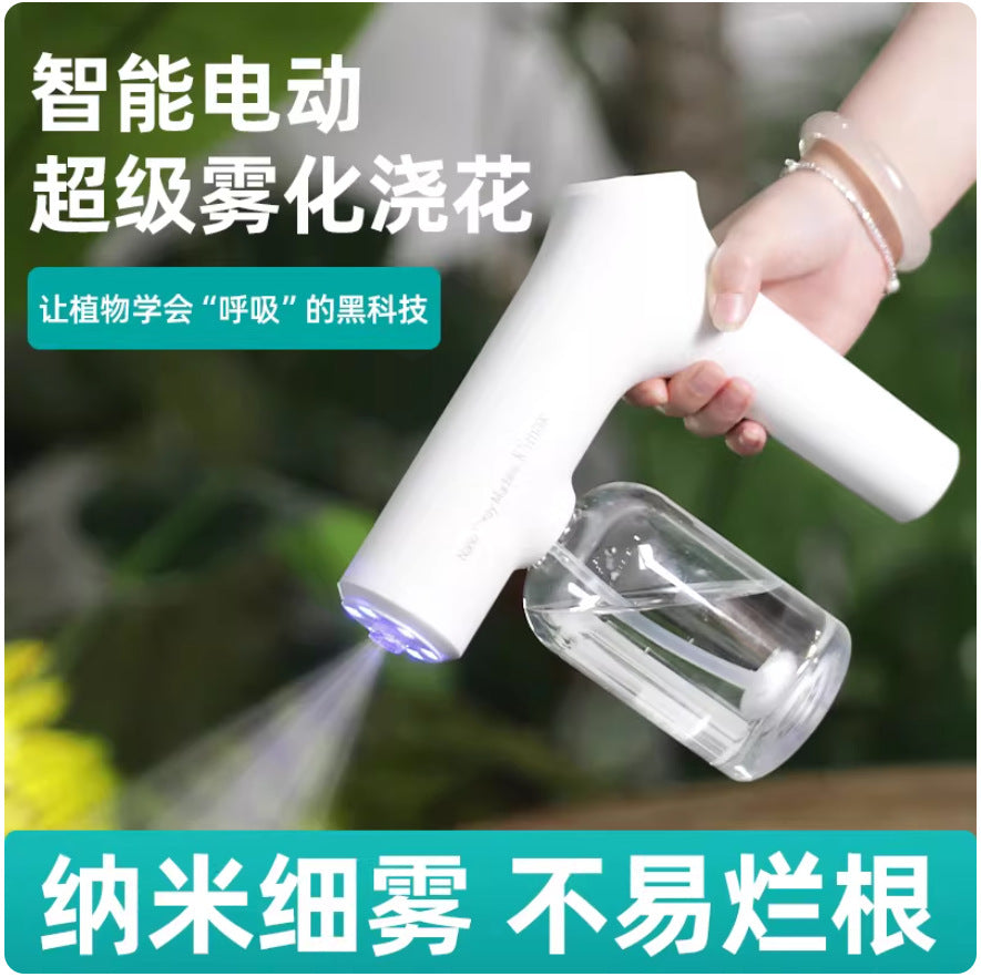 K5Max Nano Spray Gun, 0-Second Mist Generation, Portable Disinfection Device, Alcohol Spray Bottle for Home and Office Use